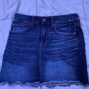 jean skirt